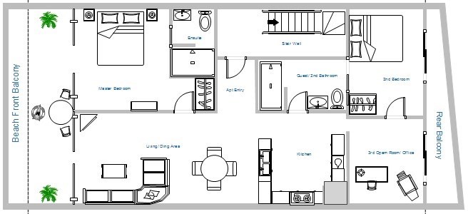 Apartment 2 Layout